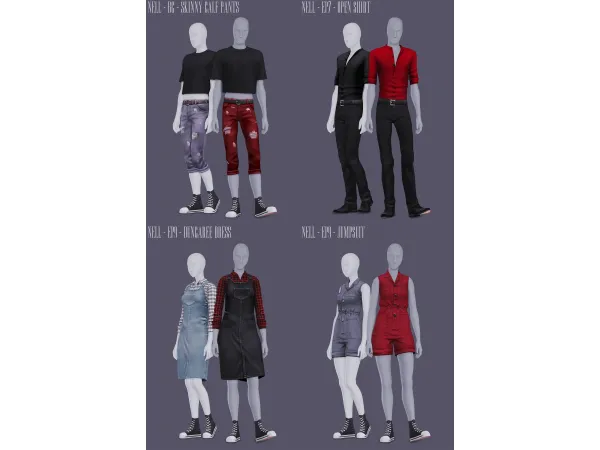 Maxis Match EAs Retextures (Part 1) Remake by nell_le - The Sims 4 Custom Content