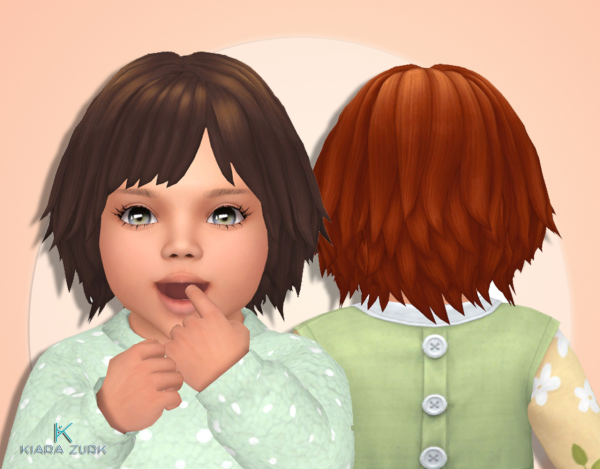 Maxis Match Bumbling Hairstyle for Infants by simsfinds - The Sims 4 Custom Content