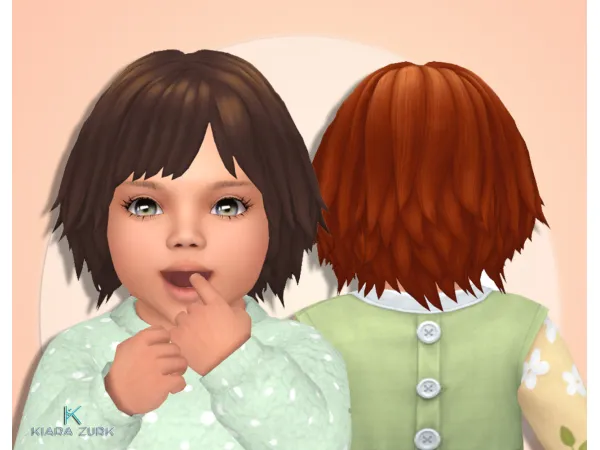 Maxis Match Bumbling Hairstyle for Infants - The Sims 4 Custom Content