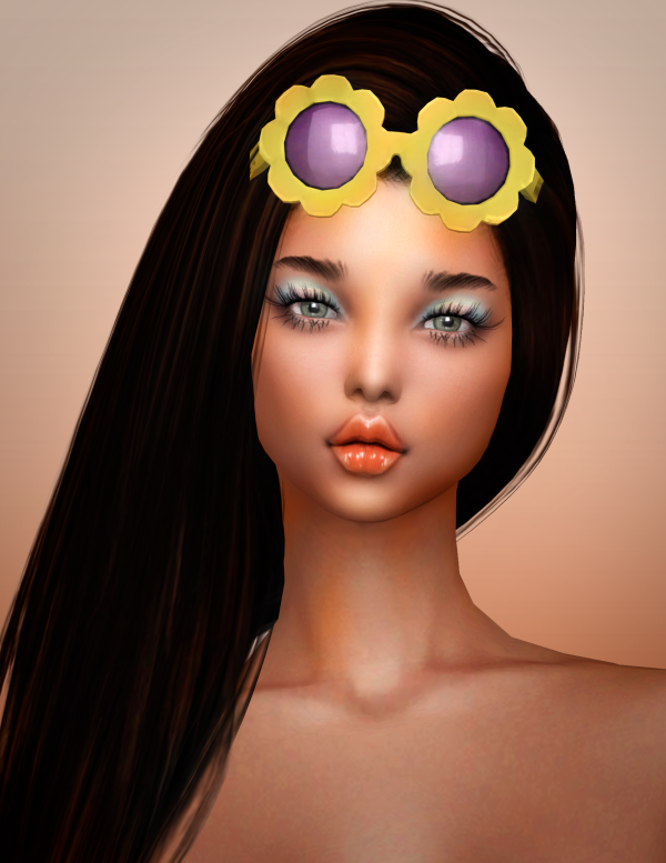 Maxis Match Sunflower Glasses Jennisims by simsfinds - The Sims 4 Custom Content
