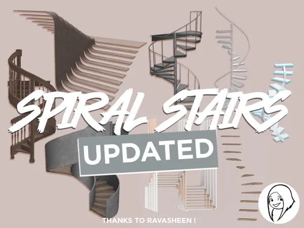 [UPDATE] Fixed spiral stairs by Syboubou
