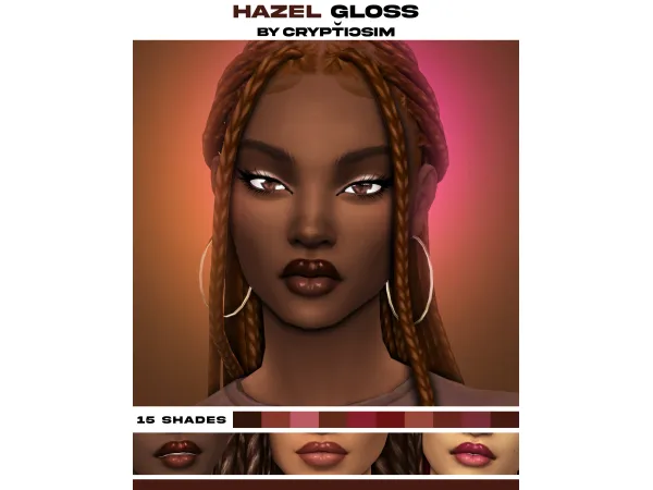 hazel gloss. by crypticsim