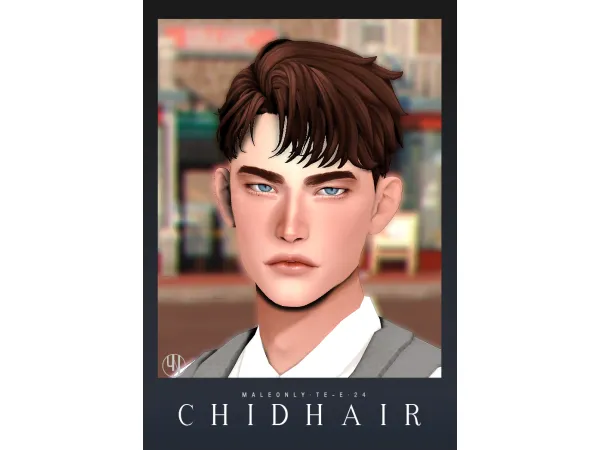 Maxis Match CHID HAIR by JNYSim - The Sims 4 Custom Content
