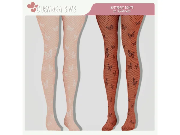 Alpha Tights Aesthetic set (Public now) by guemarasims - The Sims 4 Custom Content