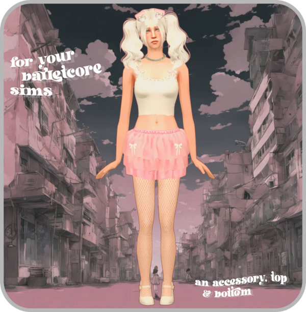4t2 atomiclight cheerbowset by simsfinds - The Sims 2 Custom Content