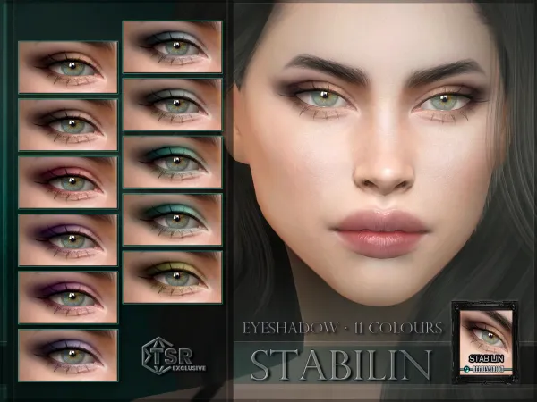Alpha Stabilin Eyeshadow ( ) - The Sims 4 Custom Content