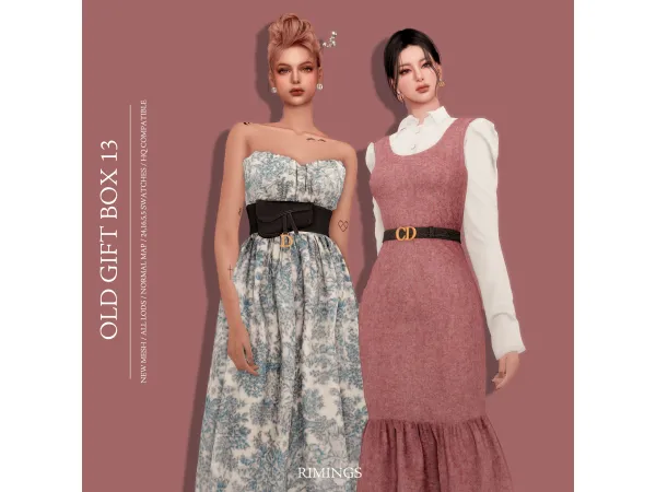 Alpha [RIMINGS] OLD GIFT BOX 13 by RIMINGs - The Sims 4 Custom Content