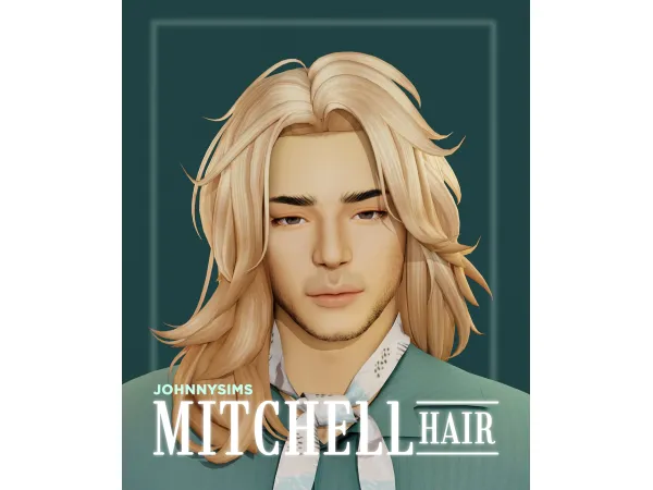 Maxis Match Mitchell Hair by johnnysims - The Sims 4 Custom Content
