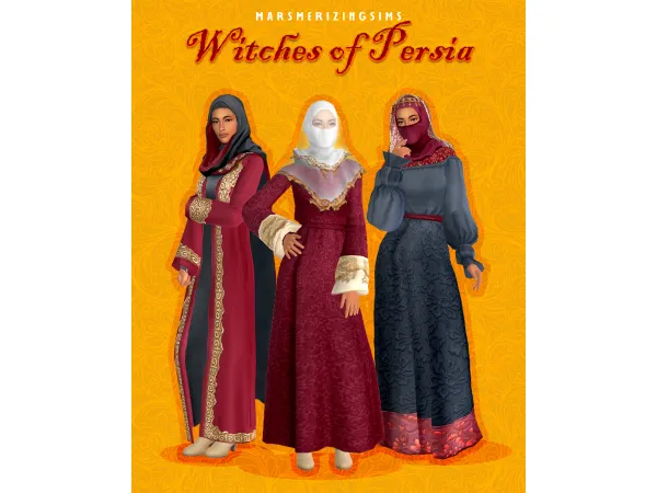 Maxis Match Witches Of Persia (Public March 23rd) by marsmerizingsims - The Sims 4 Custom Content