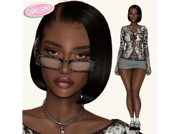 Alpha thalia by camssimz - The Sims 4 Custom Content