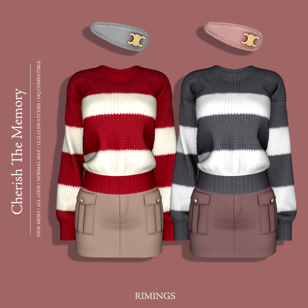 Alpha [RIMINGS] Cherish The Memory by simsfinds - The Sims 4 Custom Content