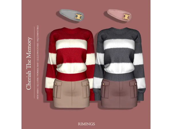 Alpha [RIMINGS] Cherish The Memory by RIMINGs - The Sims 4 Custom Content