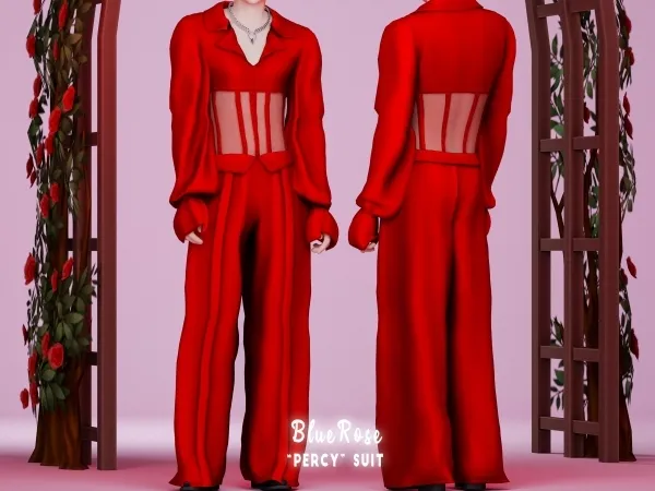 Mix Percy Male Outfit - The Sims 4 Custom Content