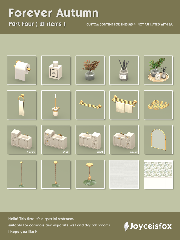 Maxis Match Forever Autumn Part 4 by simsfinds - The Sims 4 Custom Content