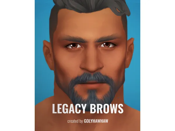 Maxis Match Legacy Eyebrows by golyhawhaw - The Sims 4 Custom Content