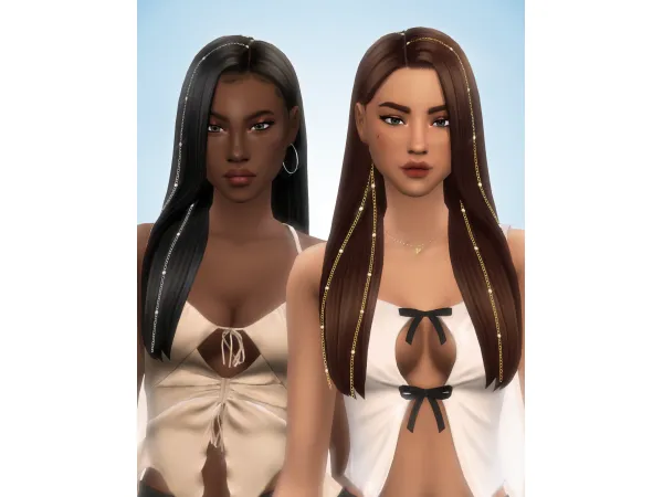 Maxis Match Melinda Hairs by Aladdinsimmer - The Sims 4 Custom Content