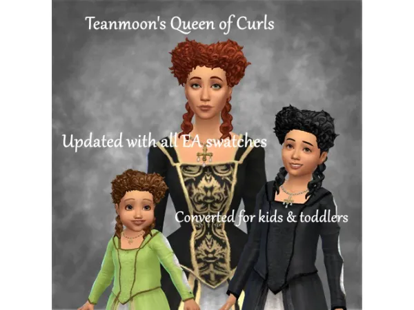 Teanmoon's Queen of Curls - updated