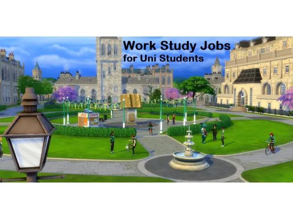 Maxis Match Part Time University Jobs by tactical_tuna - The Sims 4 Custom Content