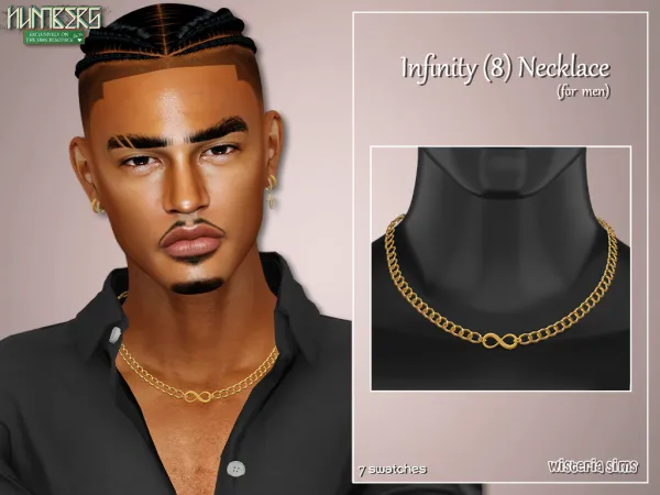 Alpha Infinity Jewelry Set for Men Children - The Sims 4 Custom Content