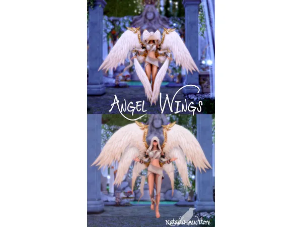 Mix Angel wings by natalia_auditore - The Sims 4 Custom Content