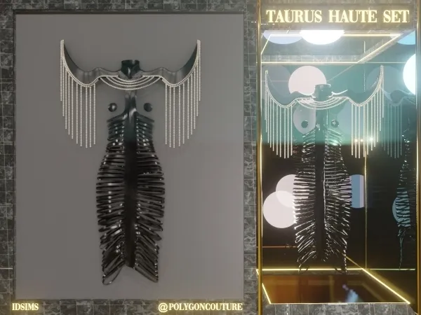 Alpha Taurus Haute Set by polygoncouture - The Sims 4 custom content