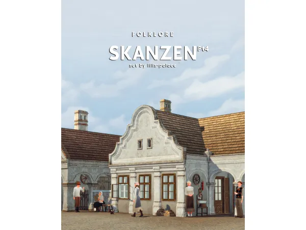 Alpha FOLKLORE Skanzen Set Part 4 by lilis_palace - The Sims 4 Custom Content
