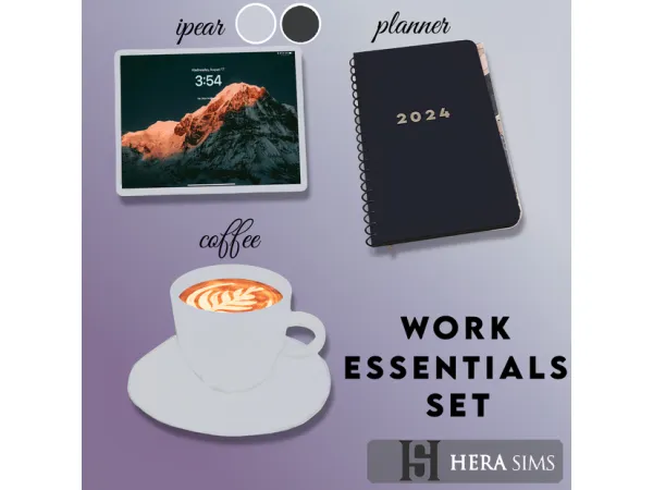 Work essentials set