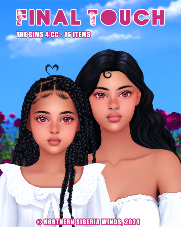 Mix FINAL TOUCH KIT by simsfinds - The Sims 4 Custom Content