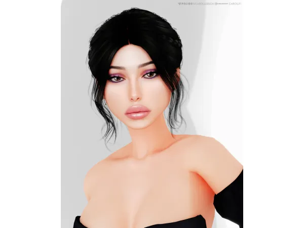 Alpha Female makeup and genetics - The Sims 4 Custom Content