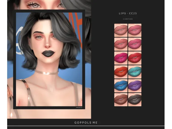 GPME-GOLD Lips CC25 by goppolsme