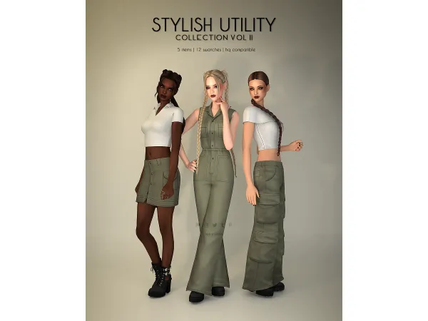 Maxis Match stylish utility collection II - The Sims 4 Custom Content