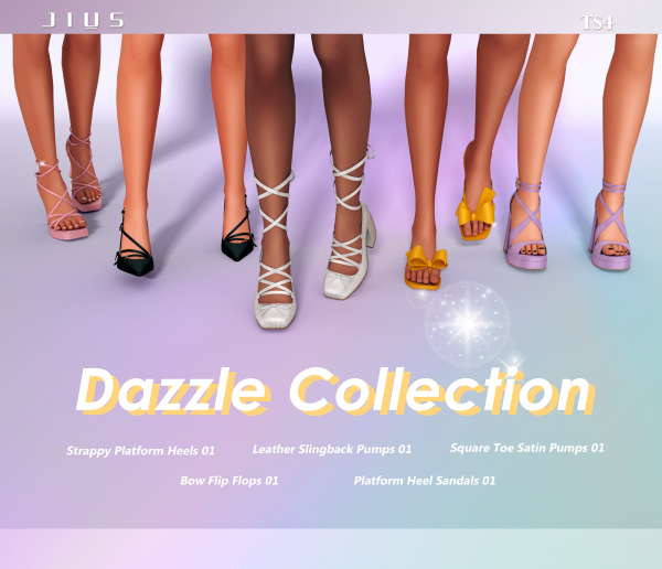 Mix Download Dazzle Collection 01 by simsfinds - The Sims 4 Custom Content
