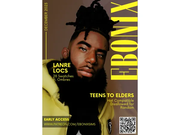 Mix 555382221173758Lanre Locs555382221173758 by Ebonixsims - The Sims 4 Custom Content
