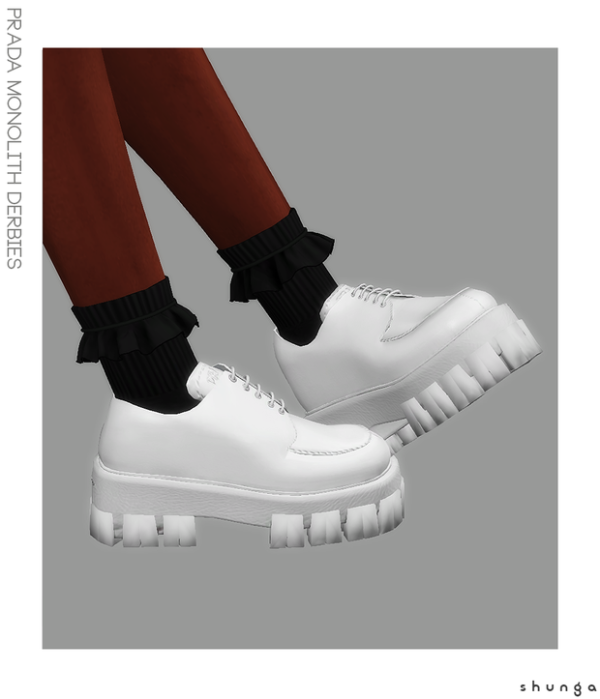 Alpha P Monolith Derbies by simsfinds - The Sims 4 Custom Content