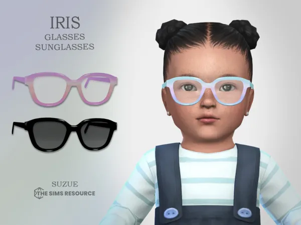 Mix Iris Glasses Sunglasses Infant - The Sims 4 Custom Content