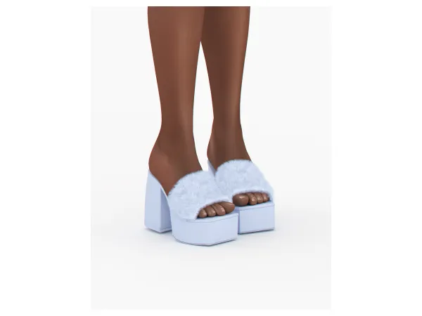 Alpha Cora Heels by backtrackcc - The Sims 4 Custom Content