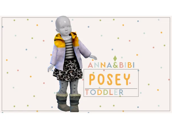 Alpha Posey [AnnaBibi] by anna_bibi - The Sims 4 Custom Content