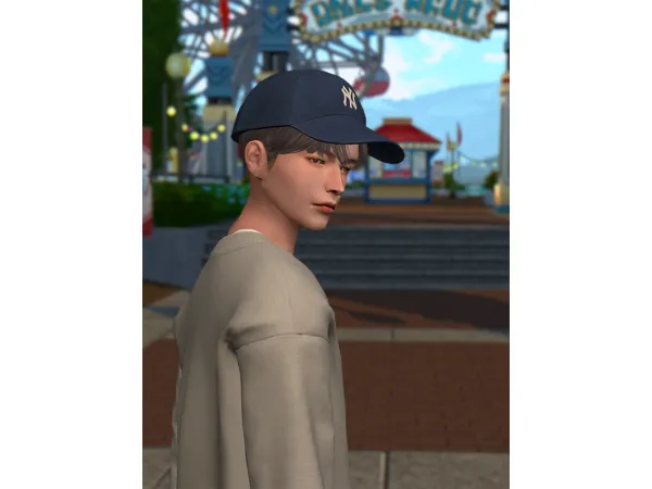 Mix Basic Ball Cap by NORUSIMS - The Sims 4 Custom Content