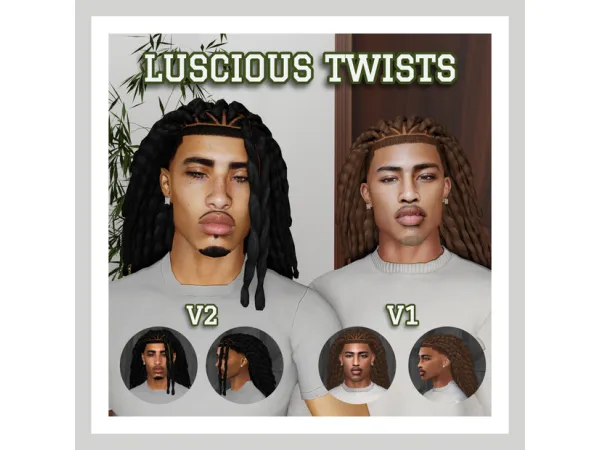 Mix LUSCIOUS TWISTS by khadijah551 - The Sims 4 Custom Content