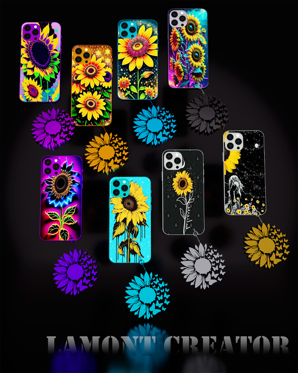 Mix sunflower cases by lamontcreatorr - The Sims 4 Custom Content