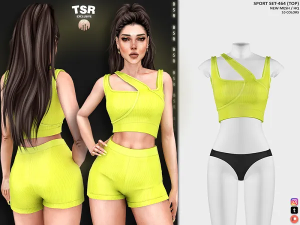 Alpha SPORT SET 464 BD1228 BD1229 - The Sims 4 Custom Content