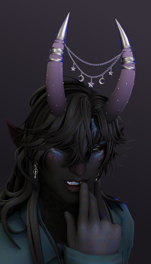 Mix Shuten Doji Horns with Cosmic Accessories by simsfinds - The Sims 4 Custom Content