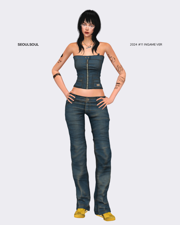 Alpha 2024 11 by simsfinds - The Sims 4 Custom Content