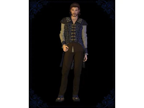 Alpha Gale professor - The Sims 4 Custom Content