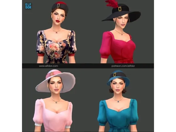 Maxis Match 2024 April 1 Hat Set - The Sims 4 Custom Content