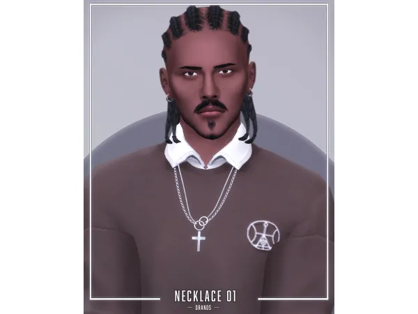 Maxis Match Necklace 01 by oranos - The Sims 4 Custom Content