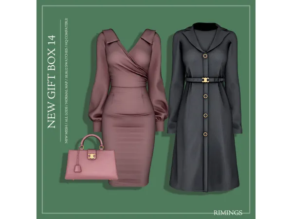 Alpha [RIMINGS] NEW GIFT BOX 14 by RIMINGs - The Sims 4 Custom Content