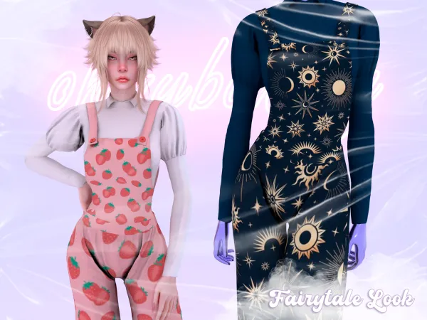 Alpha FAIRYTALE LOOK by ohmybunnny2 - The Sims 4 Custom Content