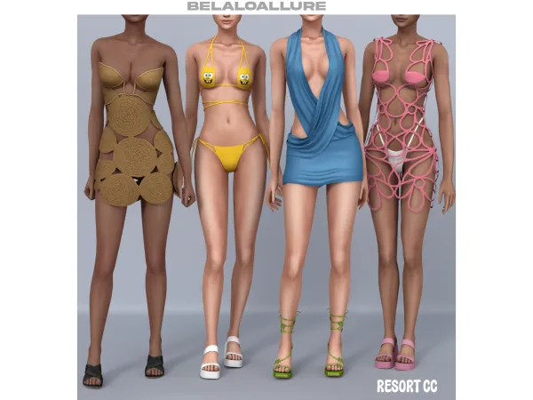 Alpha Resort by belaoallure - The Sims 4 Custom Content