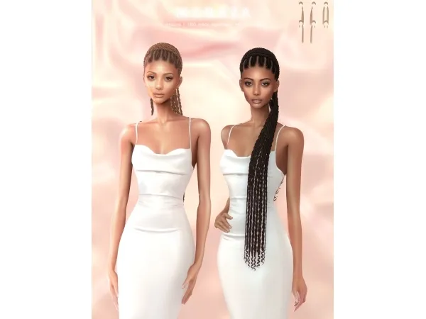 Alpha Maraja Hairstyle - The Sims 4 Custom Content